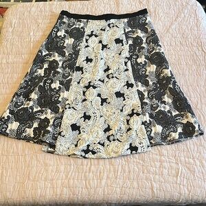 Anthropologie Eva Franco Jacquard A-Line skirt, 10